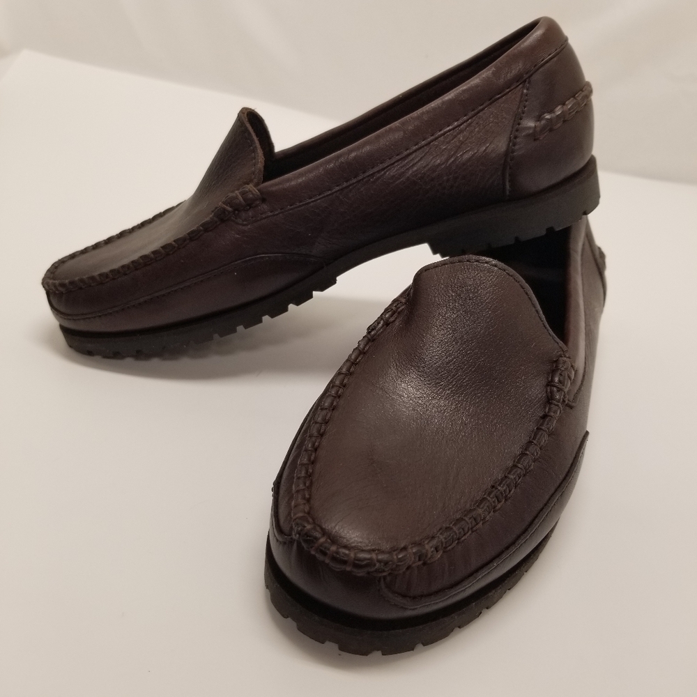 Brown Leather Loafers